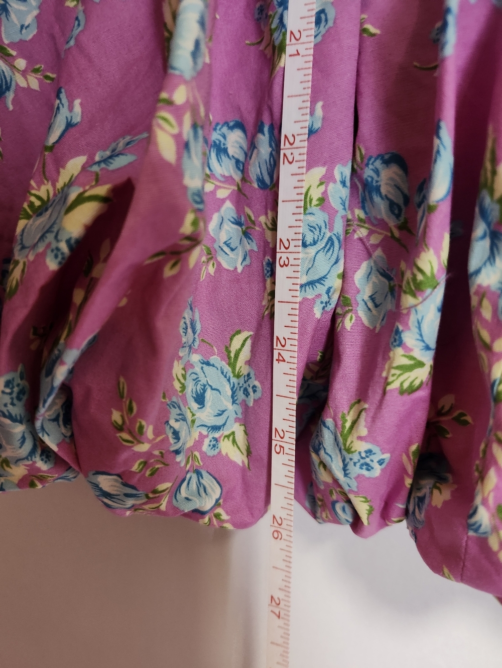 Zara Floral Bubble Hem Dress Size S - Picture 6 of 7